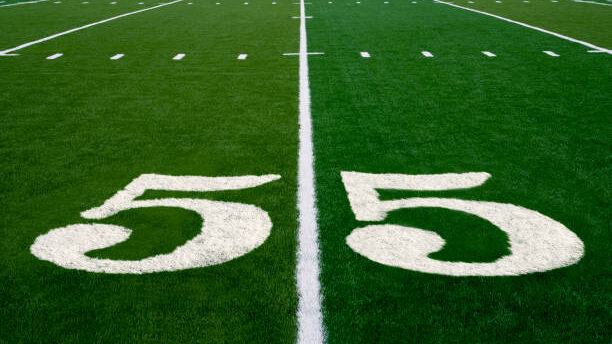 55 yard line